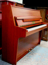 Load image into Gallery viewer, Broadwood Upright Piano Omega Model in mahogany finish