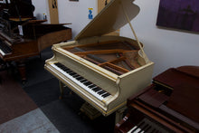 Load image into Gallery viewer, Johann Kuhse Art Case Grand Piano in antique white crackle finish
