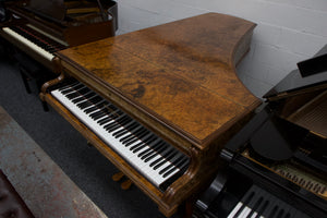 Broadwood Antique Semi Grand Piano in Burr Walnut