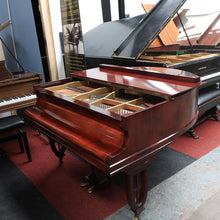 Load image into Gallery viewer, Knake Münster Rosewood Grand Piano With Half-Moon Lid