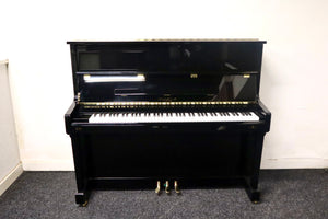 Perzina UP-129 Upright Piano in Black High Gloss