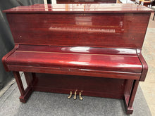 Load image into Gallery viewer, Elysian U121 Upright Piano in Plum Mahogany Cabinetry