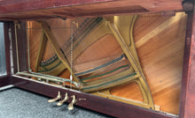 Load image into Gallery viewer, Elysian U121 Upright Piano in Plum Mahogany Cabinetry