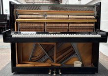 Load image into Gallery viewer, Herman Mayr Upright Piano in Black High Gloss