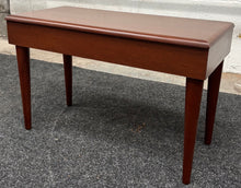 Load image into Gallery viewer, Solid Construction Mid Century Piano Stool