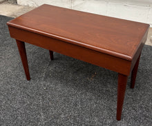 Load image into Gallery viewer, Solid Construction Mid Century Piano Stool