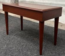 Load image into Gallery viewer, Solid Construction Mid Century Piano Stool