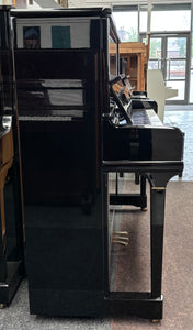 Kemble Conservatory Upright piano in Black high gloss