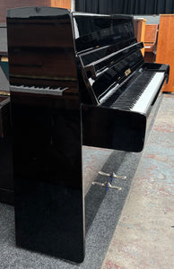 Blüthner Model M Upright Piano in Black High Gloss Cabinetry