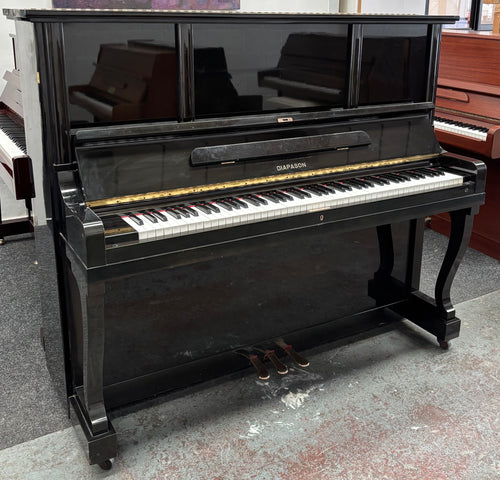 Diapason No.132 Upright piano in Black high gloss