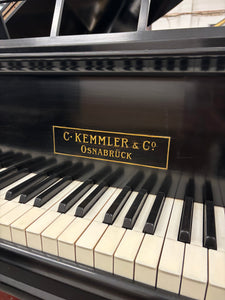 C Kemmler & Co Black Grand Piano