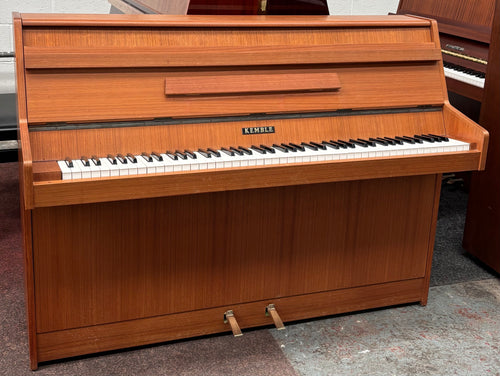 Kemble Upright Piano in Teak