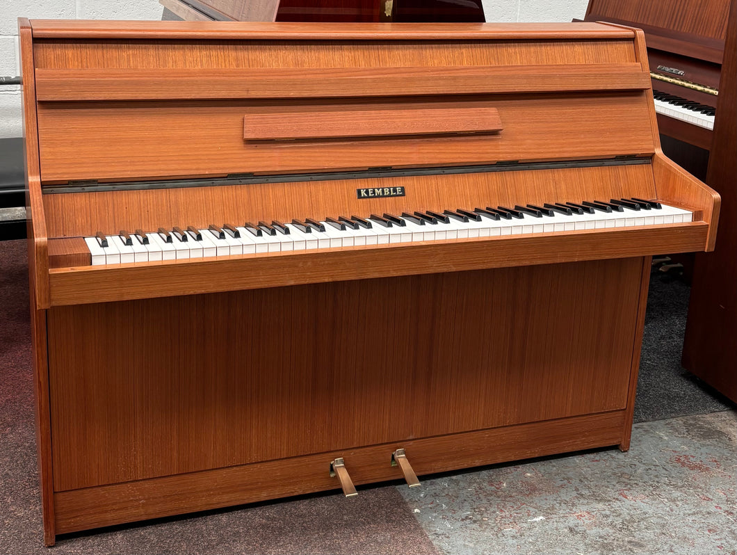 Kemble Upright Piano in Teak