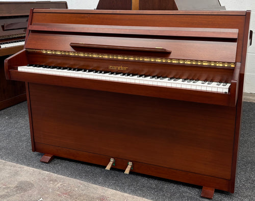 Zender Upright Piano in Mahogany