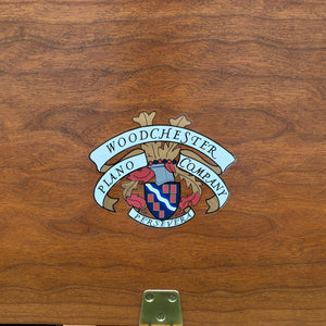 Woodchester 118 Model Upright Piano in Myrtle