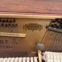 Load image into Gallery viewer, Knight K20 Upright Piano in Teak