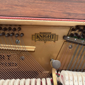 Knight K20 Upright Piano in Teak