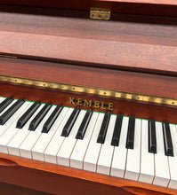Load image into Gallery viewer, Kemble Cambridge Upright Piano in Mahogany Cabinet