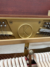 Load image into Gallery viewer, Kemble Cambridge Upright Piano in Mahogany Cabinet