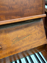 Load image into Gallery viewer, Danemann upright piano in Mahogany