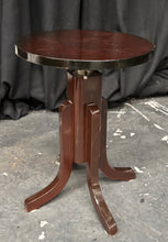 Load image into Gallery viewer, Rosewood Height Adjustable Stool