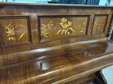 Load image into Gallery viewer, O Beyer-Rahnefeld Dresden Upright piano in Rosewood with Decorative inlay