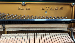 Atlas A3 Upright Piano in Black High Gloss