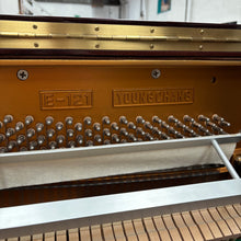 Load image into Gallery viewer, Young Chang E121 Upright Piano in Mahogany