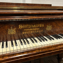 Load image into Gallery viewer, Schiedmayer Grand Piano in Burl Walnut