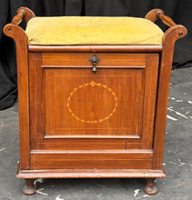 Load image into Gallery viewer, Antique Stool with storage