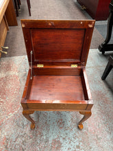 Load image into Gallery viewer, Rosewood Piano Stool with Storage