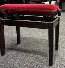 Load image into Gallery viewer, Height Adjustable Rosewood Stool