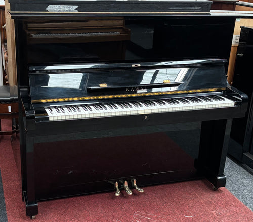 Kawai KU2 Upright in Black High Gloss