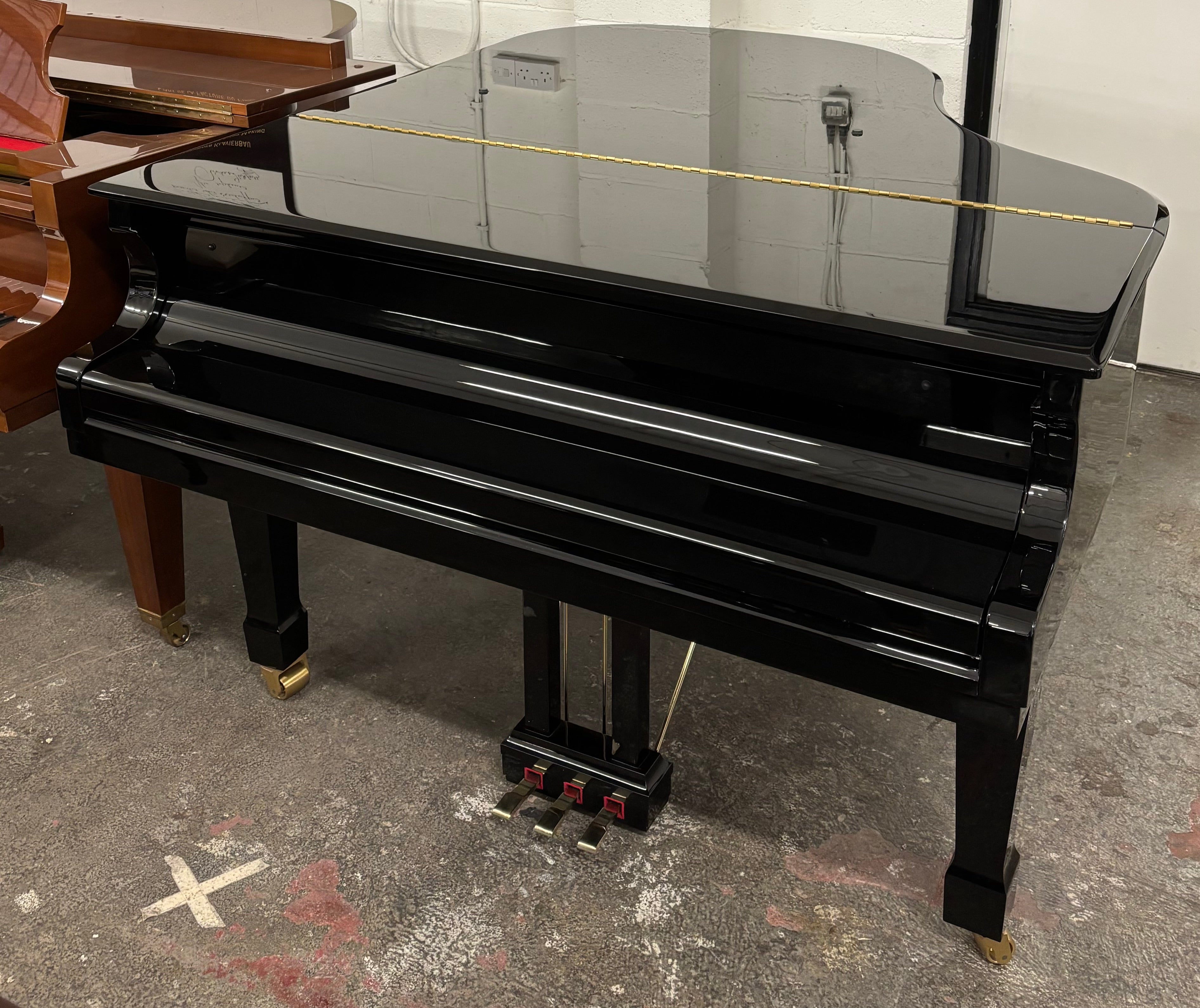 Feurich 178 Professional II Grand Piano in Black High gloss