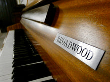 Load image into Gallery viewer, Broadwood Upright Piano in Teak Cabinetry