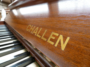 Challen Antique Upright Piano in Mahogany Finish