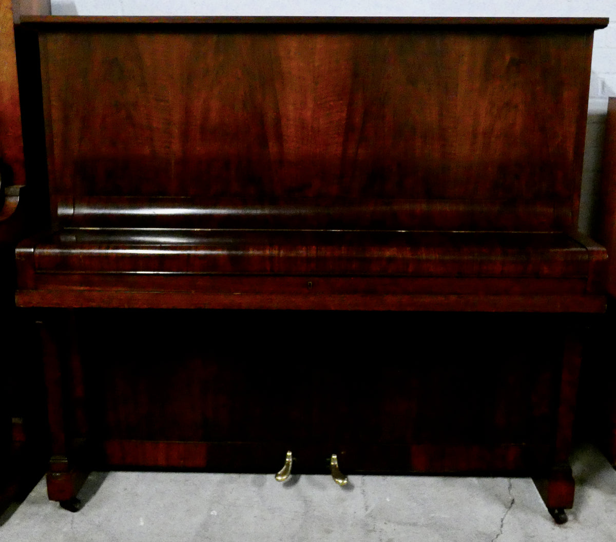 Steck Antique Upright Piano in Rosewood Cabinet – Shackleford Pianos