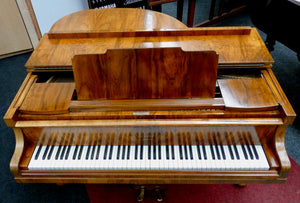 Chappell Baby Grand in figured Walnut finish