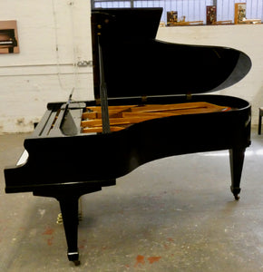 Kimball Model B Grand Piano in black high gloss finish