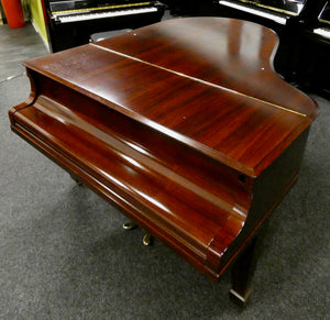 STEINWAY & SONS Model O Grand Piano In Satin East Indian Rosewood Finish