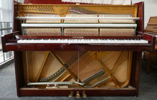 Load image into Gallery viewer, Hohner HP112 Upright Piano in high gloss mahogany finish