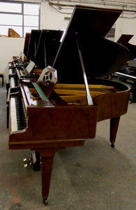 Grotrian Steinweg 160 Grand Piano in Burl Walnut