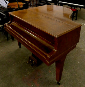 Grotrian Steinweg 160 Grand Piano in Burl Walnut