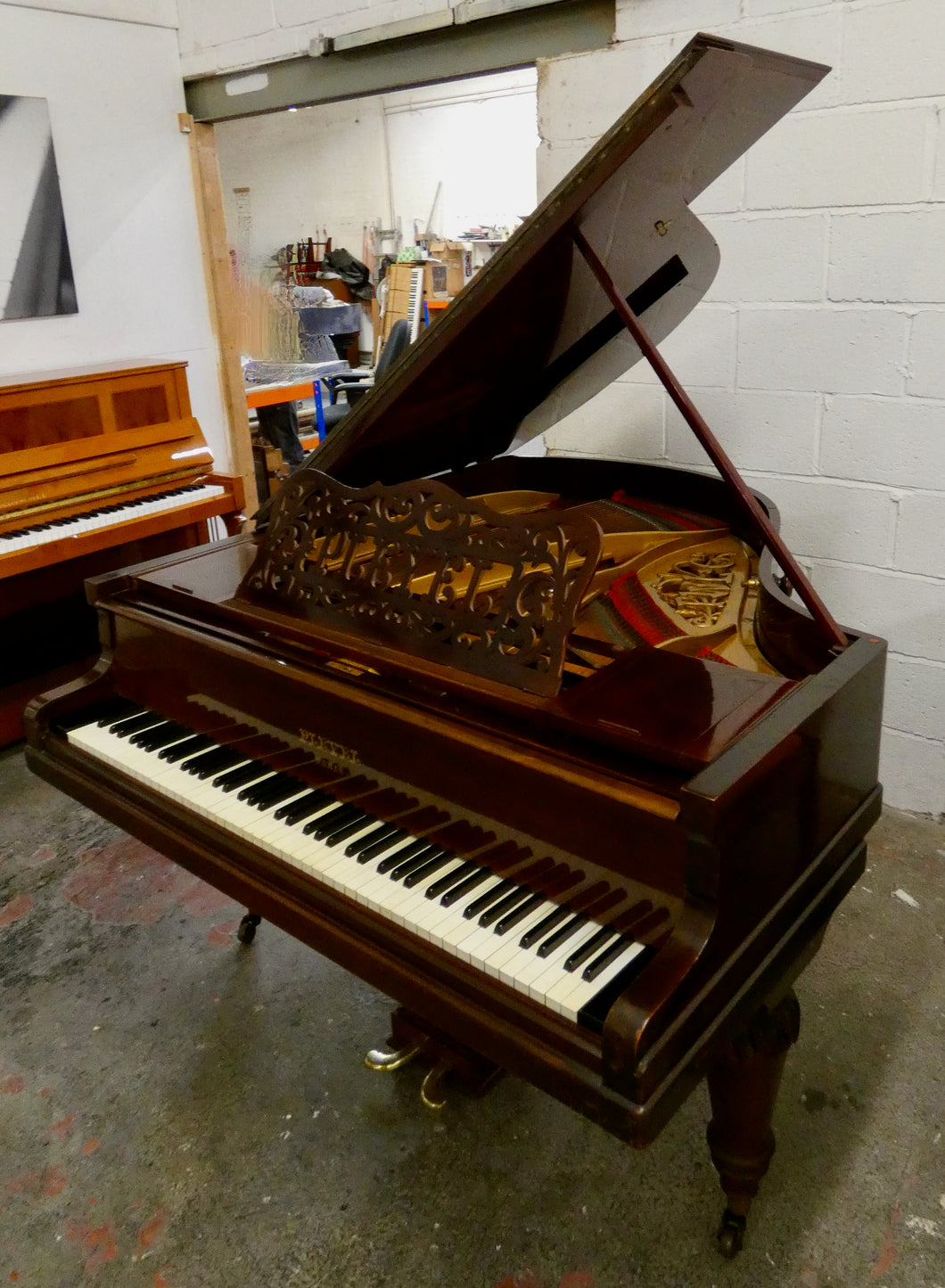 Pleyel Grand Piano in Rosewood Cabinet