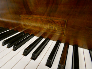 Challen Baby Grand Piano in Burl Walnut Cabinet