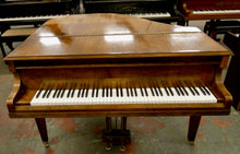 Load image into Gallery viewer, Challen Baby Grand Piano in Burl Walnut Cabinet