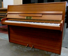 Load image into Gallery viewer, Broadwood Upright Piano Omega Model in mahogany finish