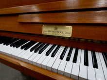 Load image into Gallery viewer, Broadwood Upright Piano Omega Model in mahogany finish