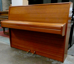 Broadwood Upright Piano Omega Model in mahogany finish