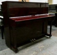 Load image into Gallery viewer, Waldstein 118T Upright Piano in Dark Mahogany Cabinet